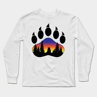 Bear Paw Long Sleeve T-Shirt